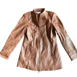 Frye Women's Tan Leather Jacket